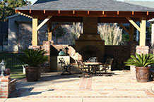 Outdoor Kitchens Fireplace